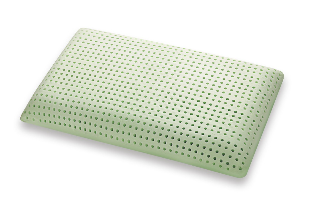 Bio Memory Foam Pillow model Bio Green soap-shaped