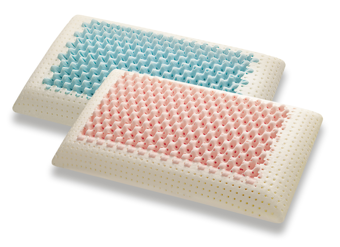 Pair-Pillow-Memory MISS PINK and MISTER BLUE - Marcapiuma