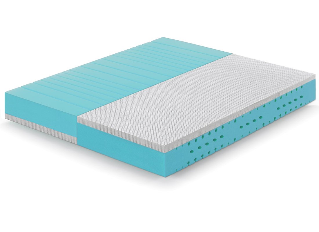Double Latex Gel mattress Essential removable cover - Marcapiuma